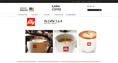 Desktop Screenshot of ilariacoffee.com